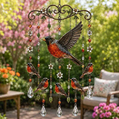 🔥 Last Day 50% OFF 🐦 Graceful Hummingbird Wind Chime 🎐 Add Beauty to Every Breeze